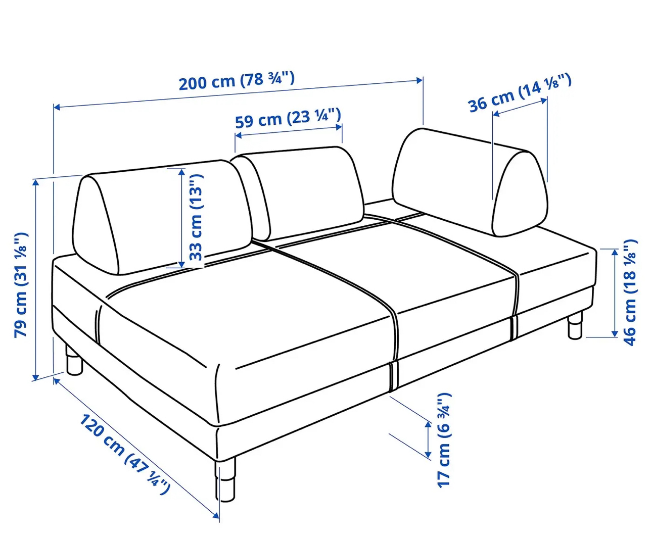 Ikea flottebo sofa - photo 3