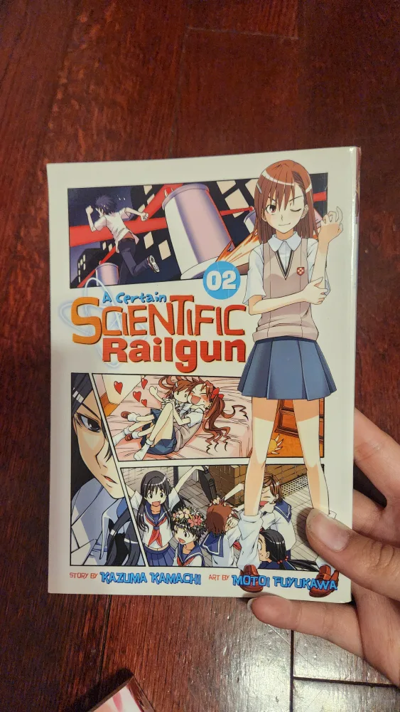 A Certain Scientific Railgun Manga Volumes 1-3 image indicator(4)