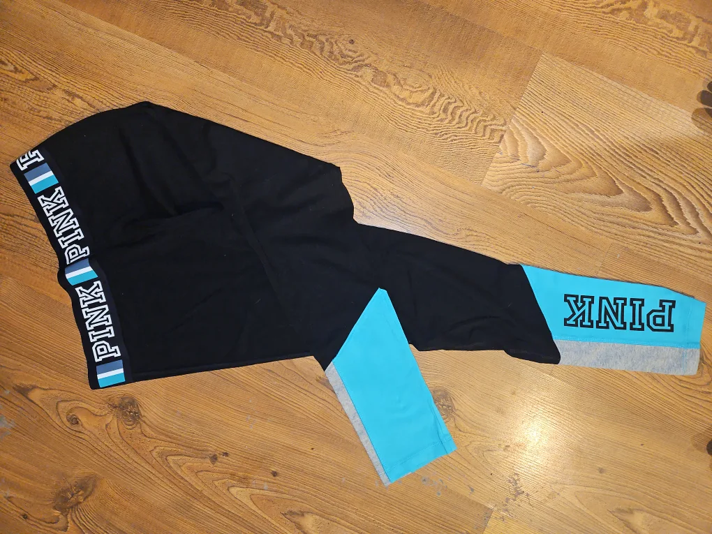 women's leggings pink! thumbnail