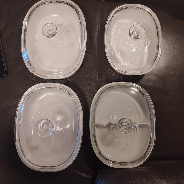 Corning Bakeware Set - 4 Dishes with Lids
