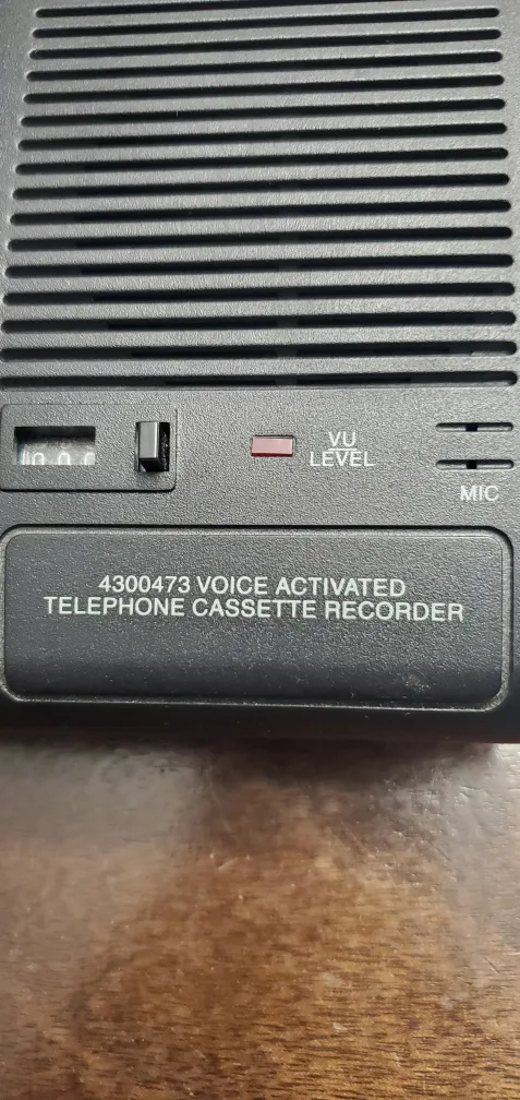 Nextech 43004 73 Voice Activated Telephone Cassette Recorder image indicator(2)