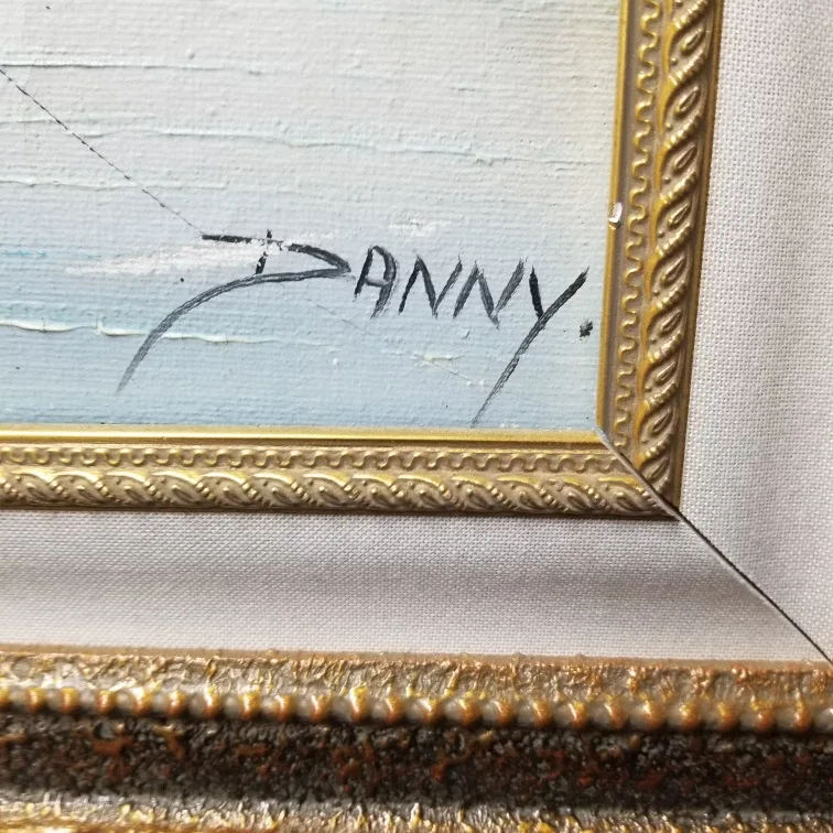 Framed Asian Landscape Painting by Danny image indicator(2)