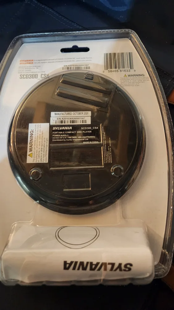 Sylvania SCD300 CS4 Portable CD Player image indicator(2)