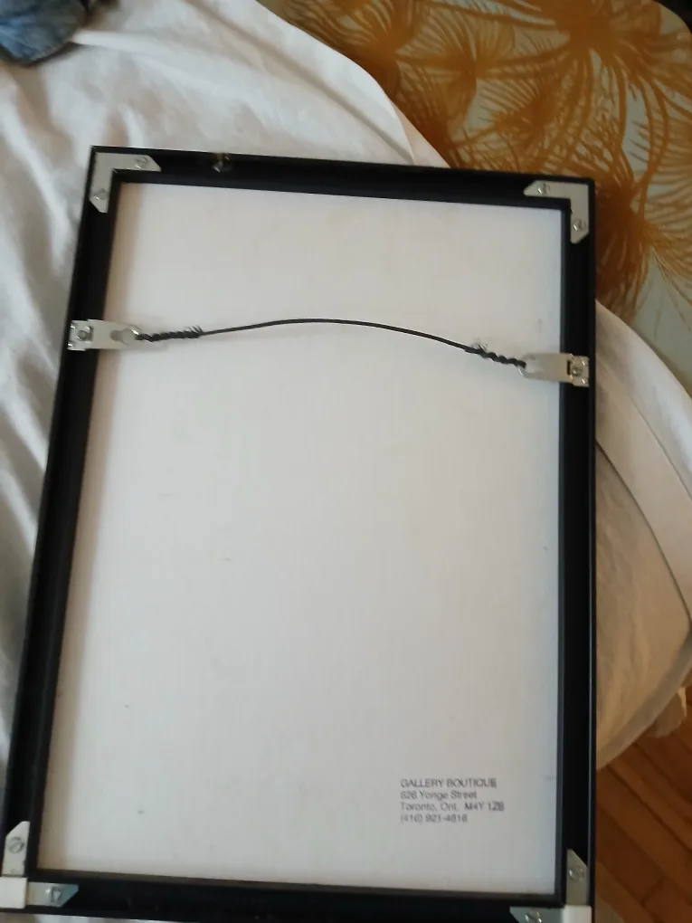 Framed Photograph of Woman Under Water image indicator(2)