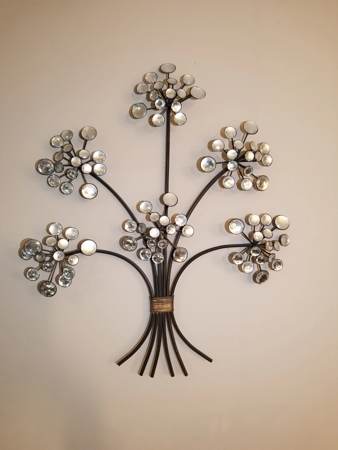 Metal Flower Wall Decor - photo 2