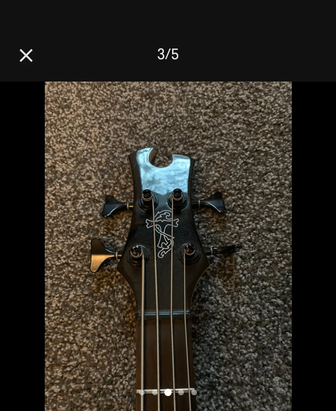 Toby by Tobias Bass Guitar with Gig Bag image indicator(3)