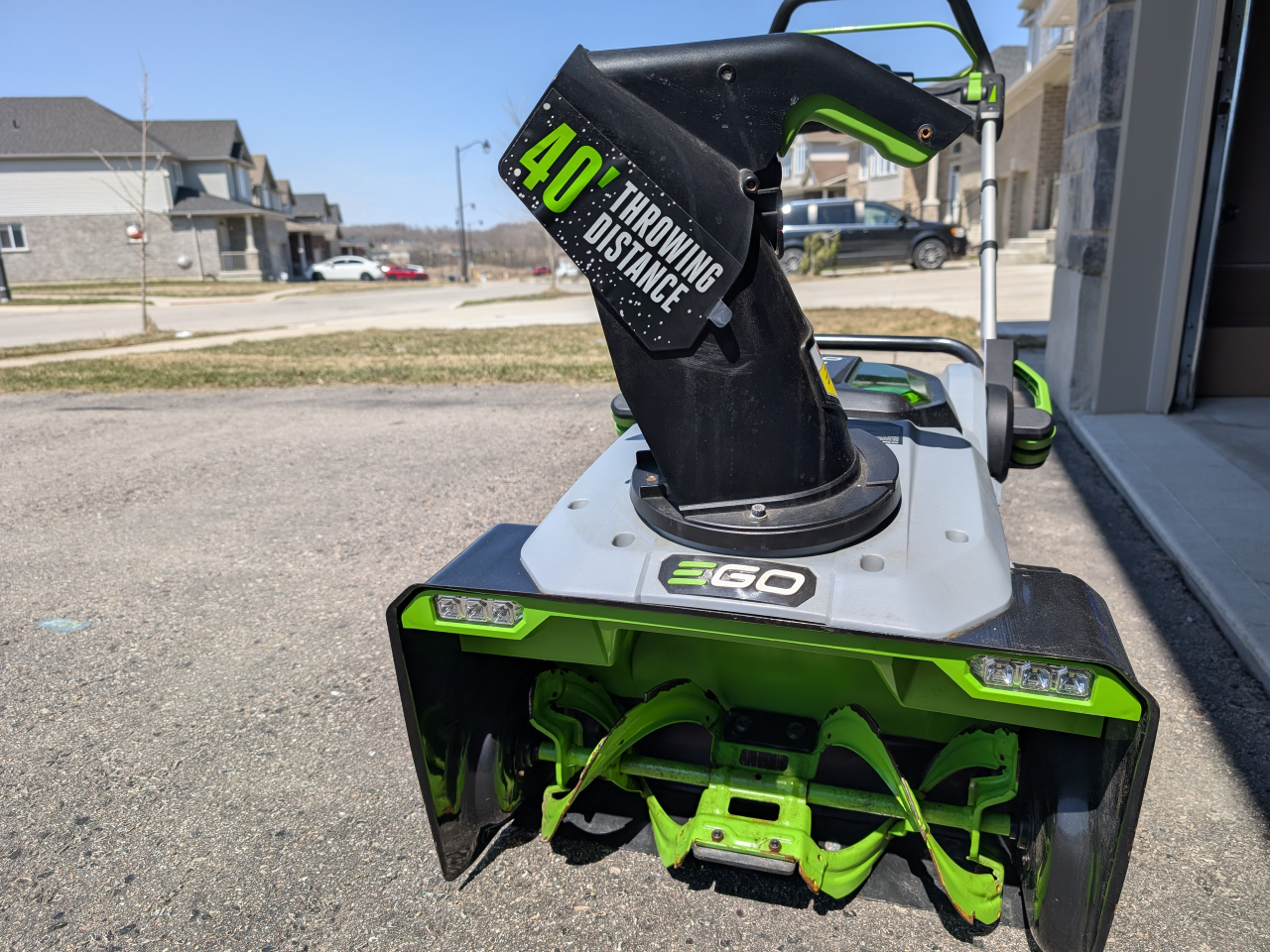 EGO  Power+  Snowblower Steel Auger 56V Brushless Motor 21in - photo 2