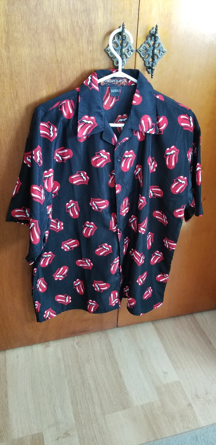 Rolling Stones button down shirt  , large - photo 4