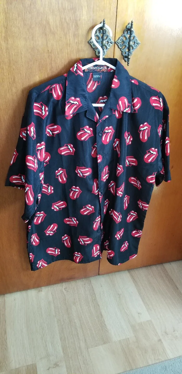 Rolling Stones button down shirt  , large image indicator(4)