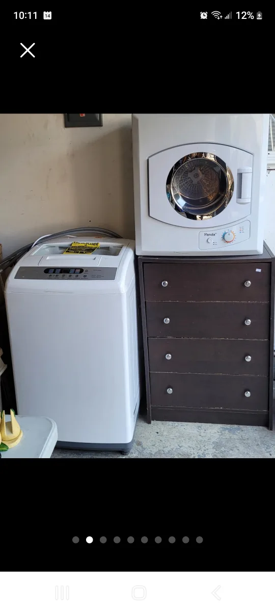 Panda Compact Washer and Dryer Set thumbnail