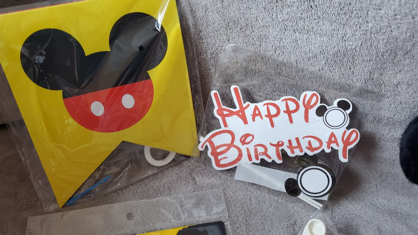 Mickey Mouse Birthday Party Set image indicator(10)