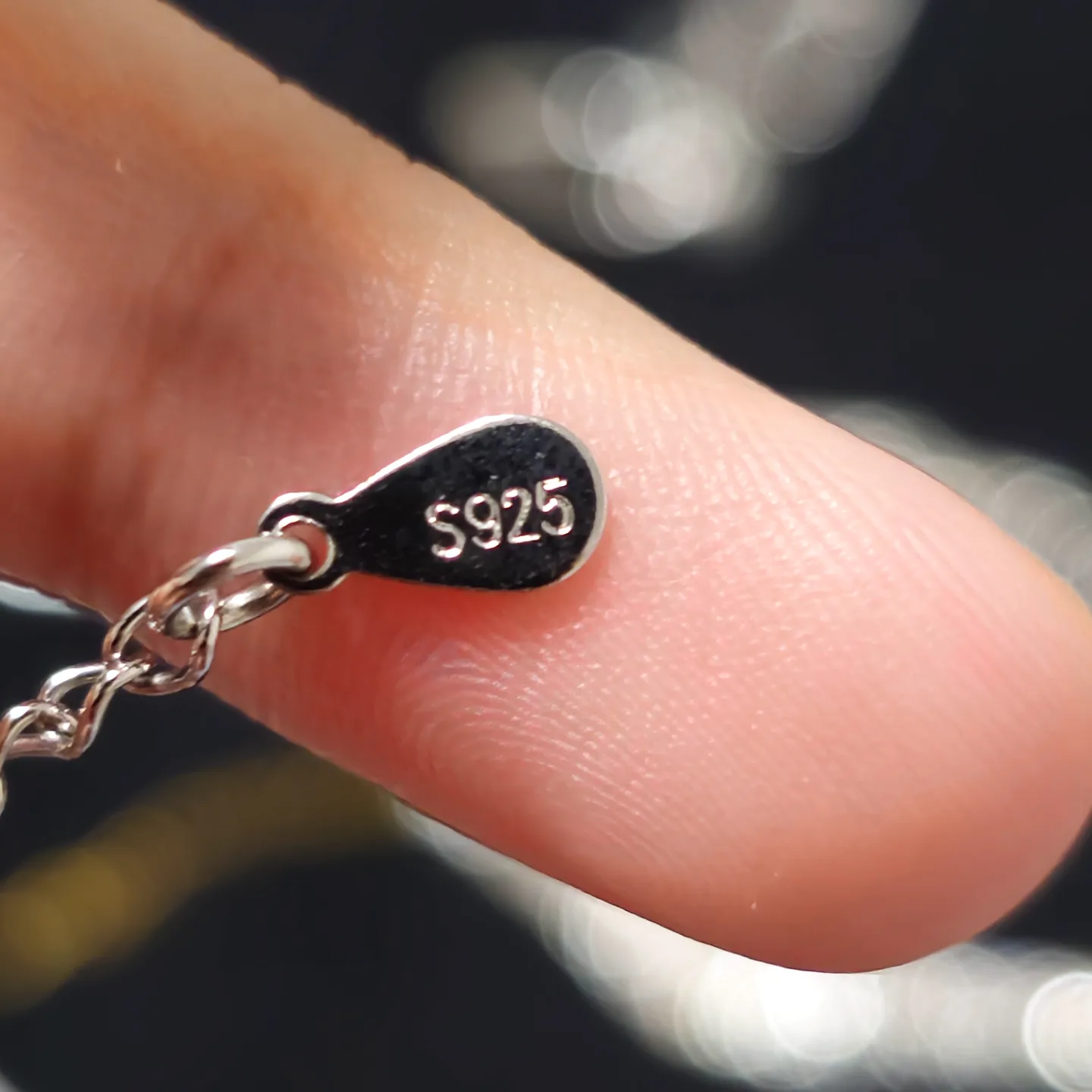 Brand New S925 Stamped Silver Bracelet image indicator(4)