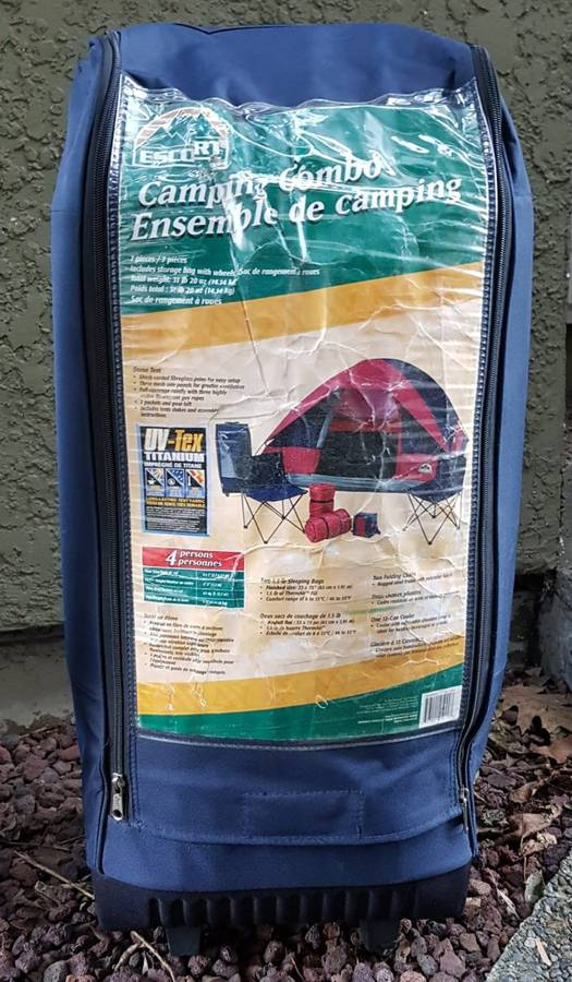💚 Escort 4-person Camping Tent Combo Sleeping Bags Chairs - photo 3