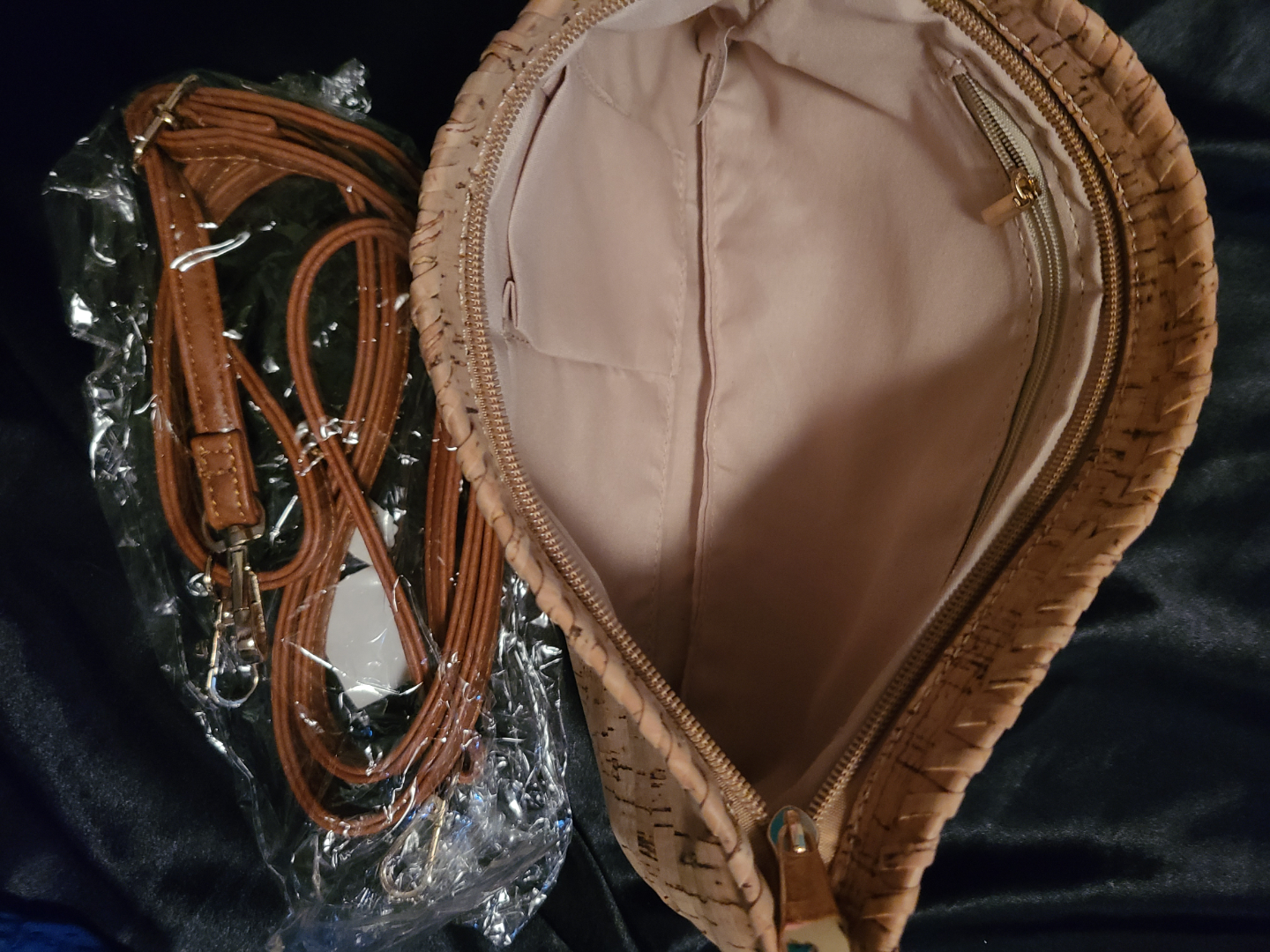 Cork Clutch Purse with Removable Strap - photo 3