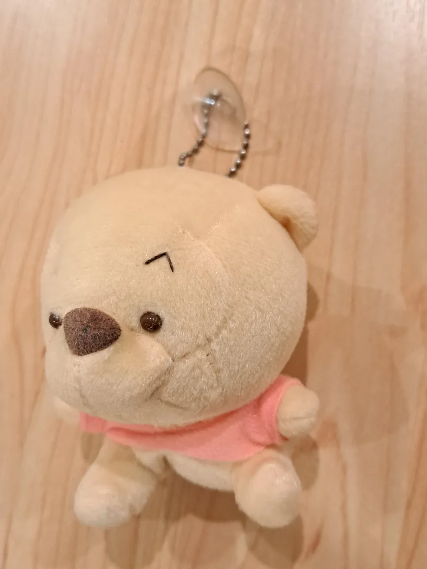 4" Adorable Pooh Bear Keychain Plush Toy image indicator(6)