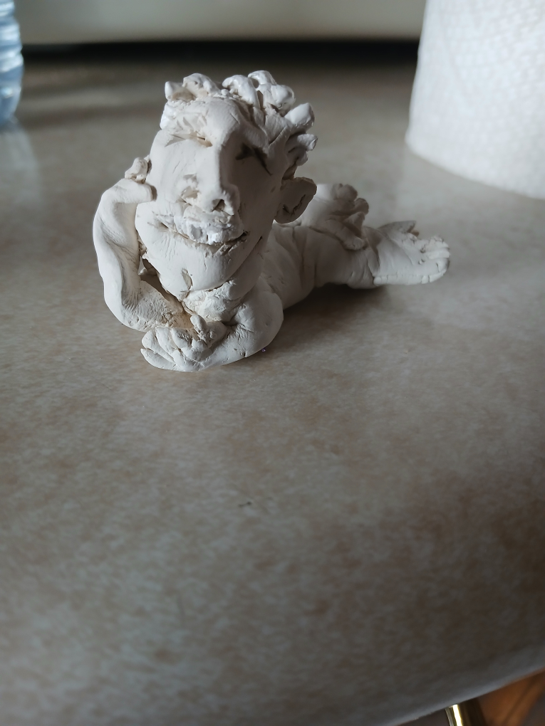 Whimsical Clay Figurine - photo 2