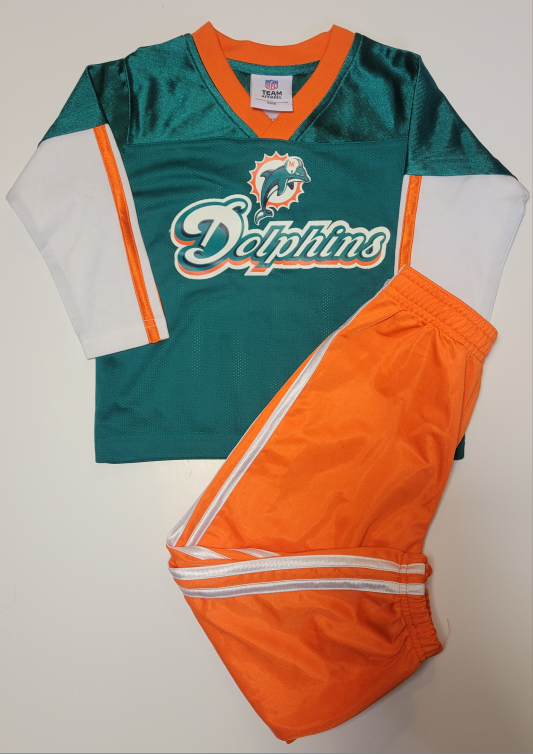 💚 NEW NFL Miami Dolphins 2 piece outfit 3T