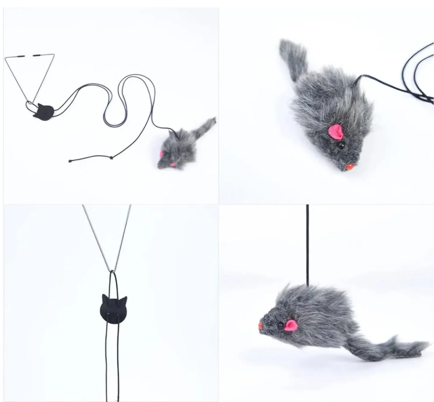 Interactive Cat Toy Hanging Mouse Teaser image indicator(8)