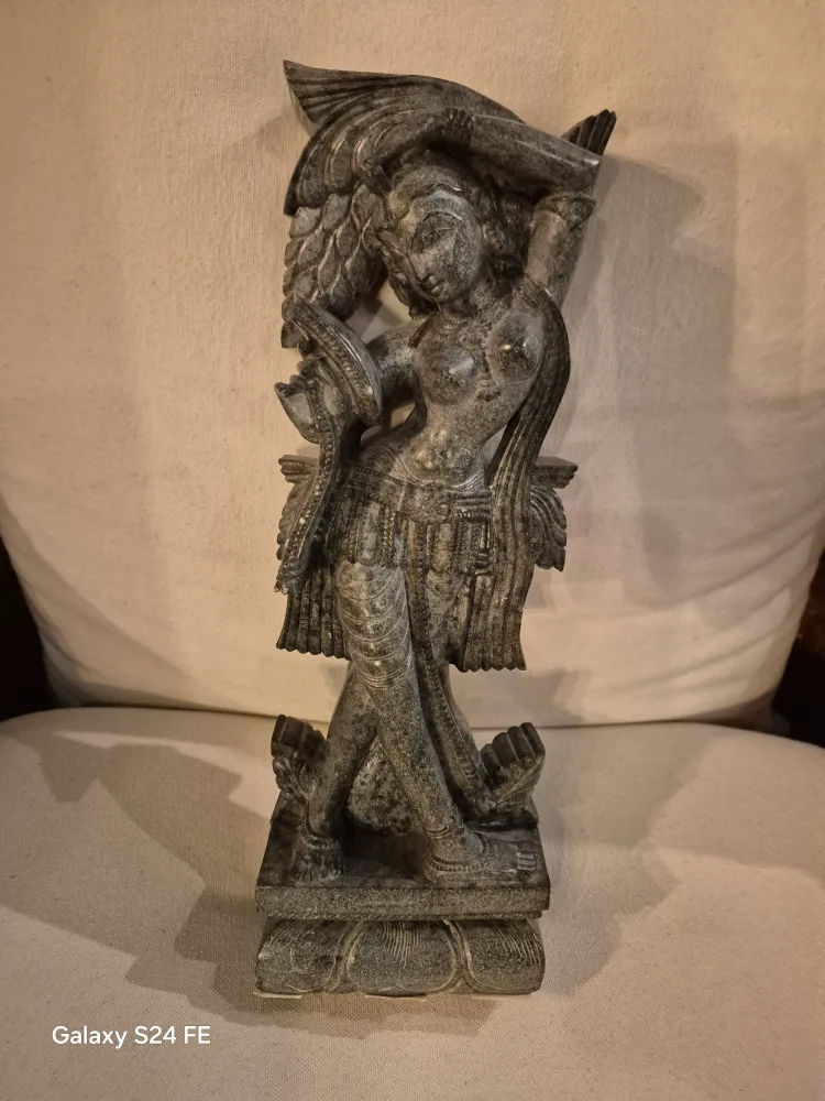 Intricate Stone Carving Figurine thumbnail