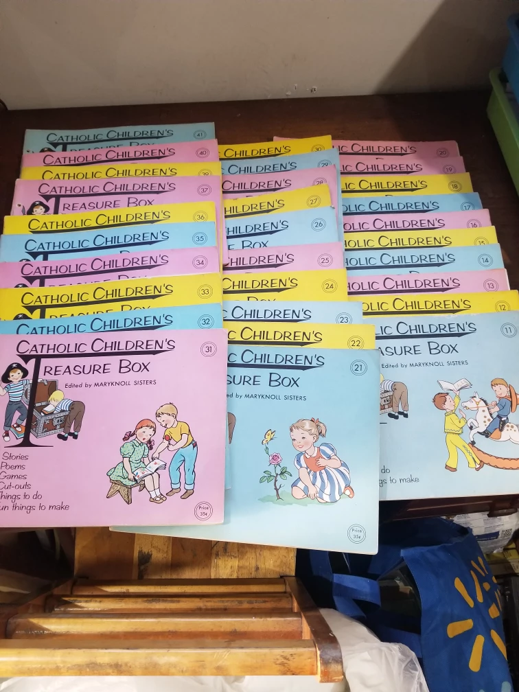 Vintage Catholic Children's Treasure Box Books (Collection)