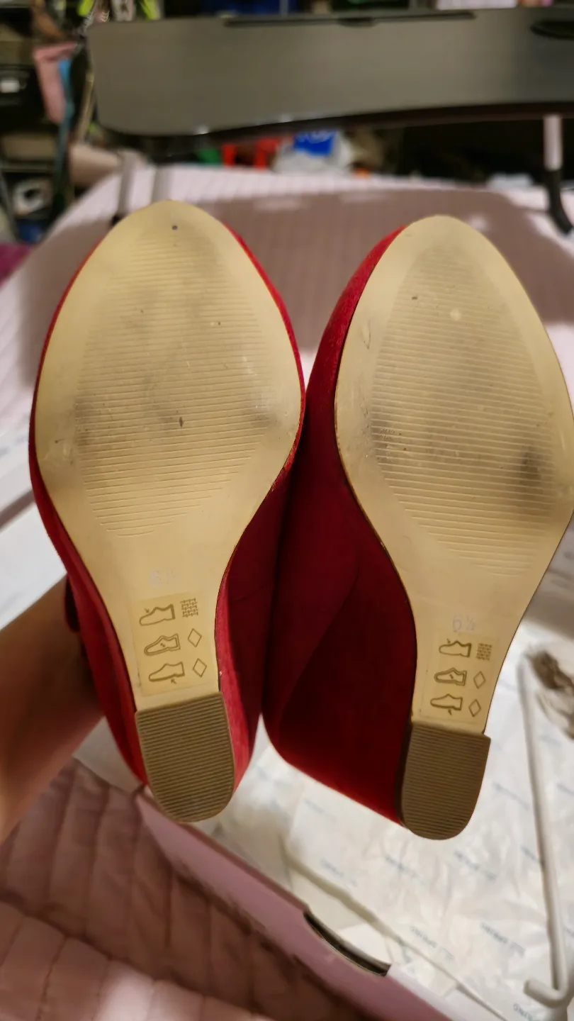 Call it Spring Women's Red Wedge Heels image indicator(7)