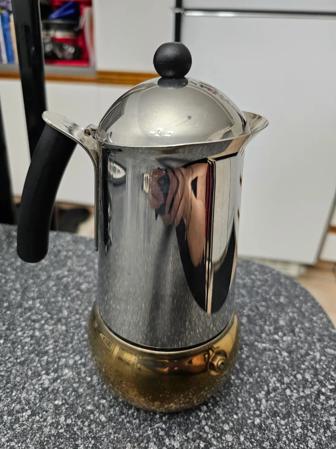 Vintage Bialetti Moka Express Stovetop Espresso Maker image indicator(3)