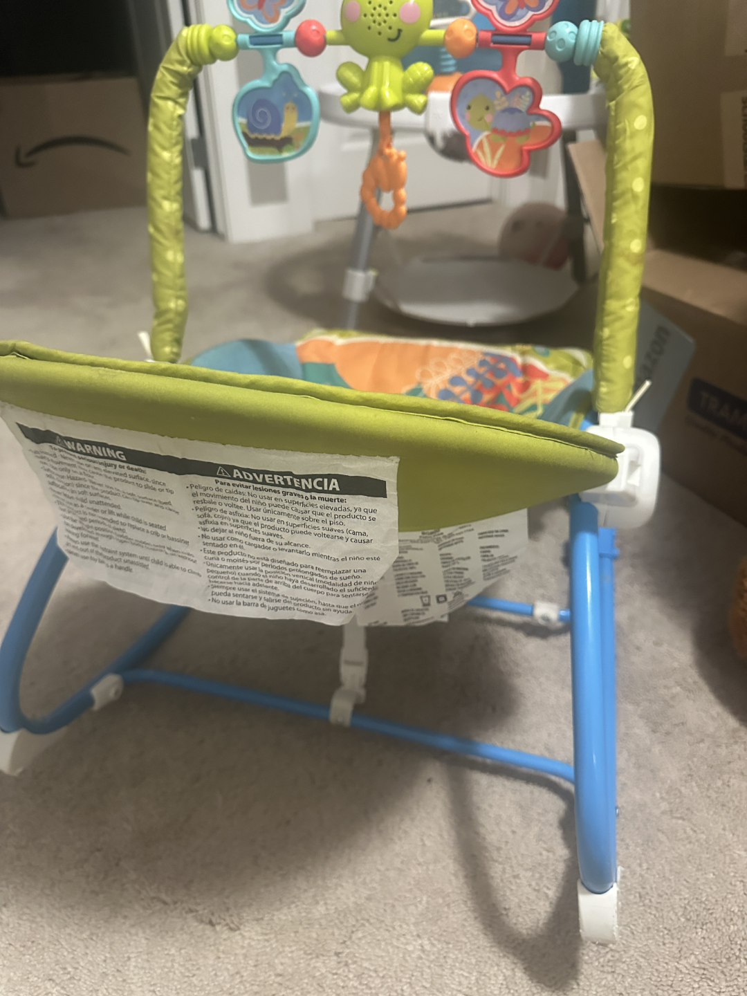 Baby Rocker with Toy Bar - photo 2