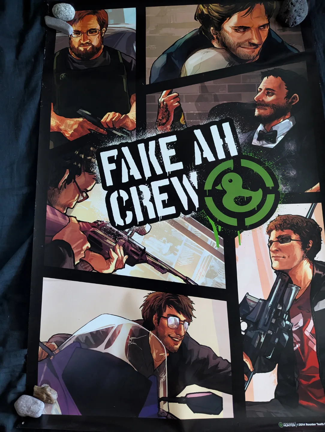 Achievement Hunter Fake AH Crew Poster thumbnail