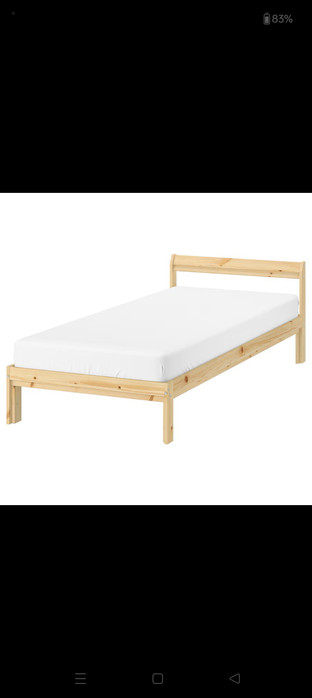 Sealed brand new IKEA Pine Single Bed Frame