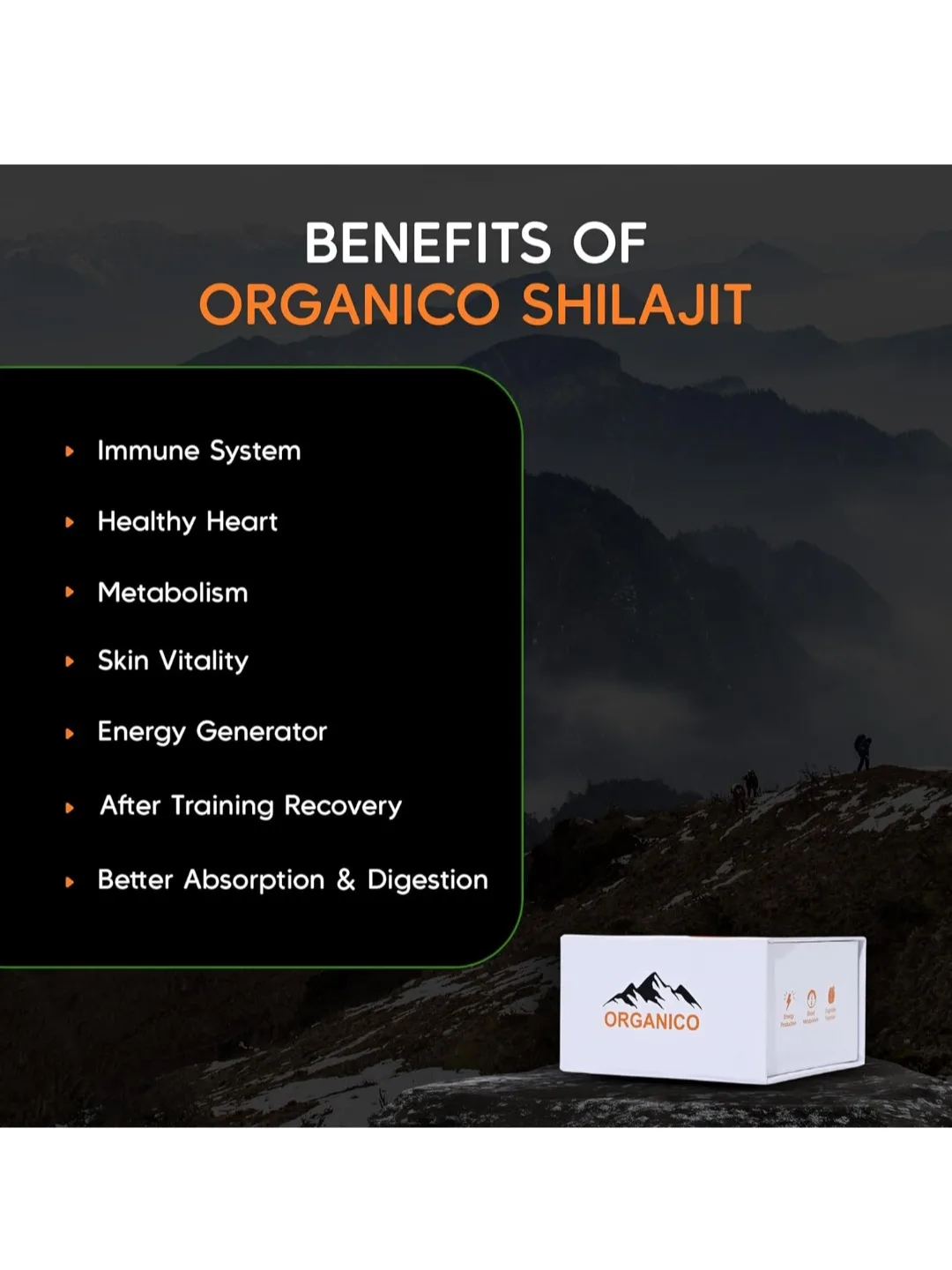 Organico Shilajit Supplement - 100 Servings image indicator(5)