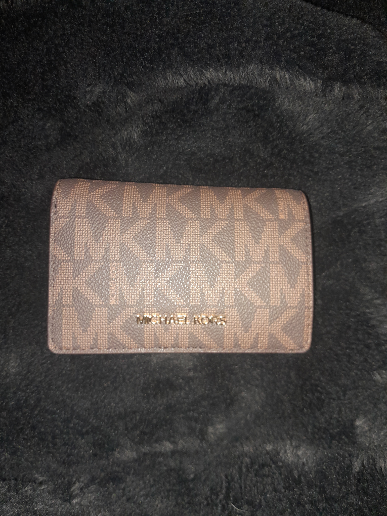 Michael Kors Brown Logo  Wallet