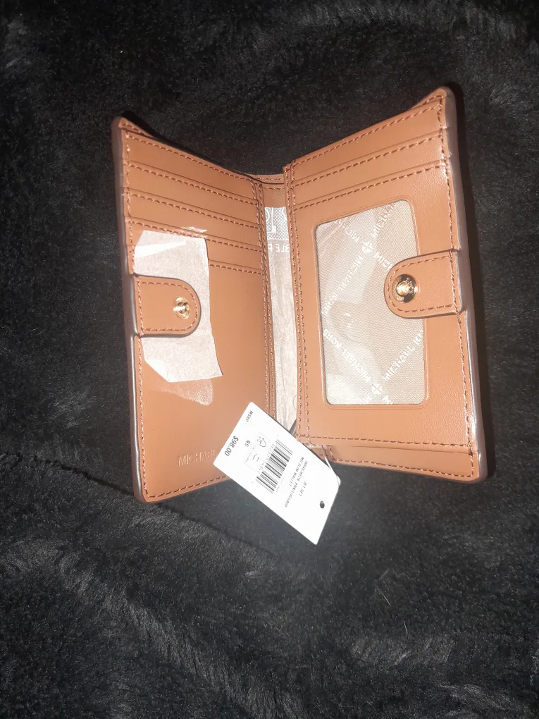 Michael Kors Brown Logo  Wallet image indicator(3)