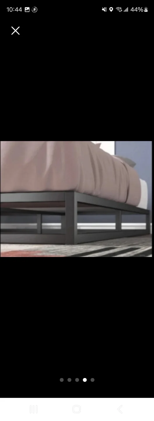 Full Size Metal Platform Bed Frame image indicator(4)