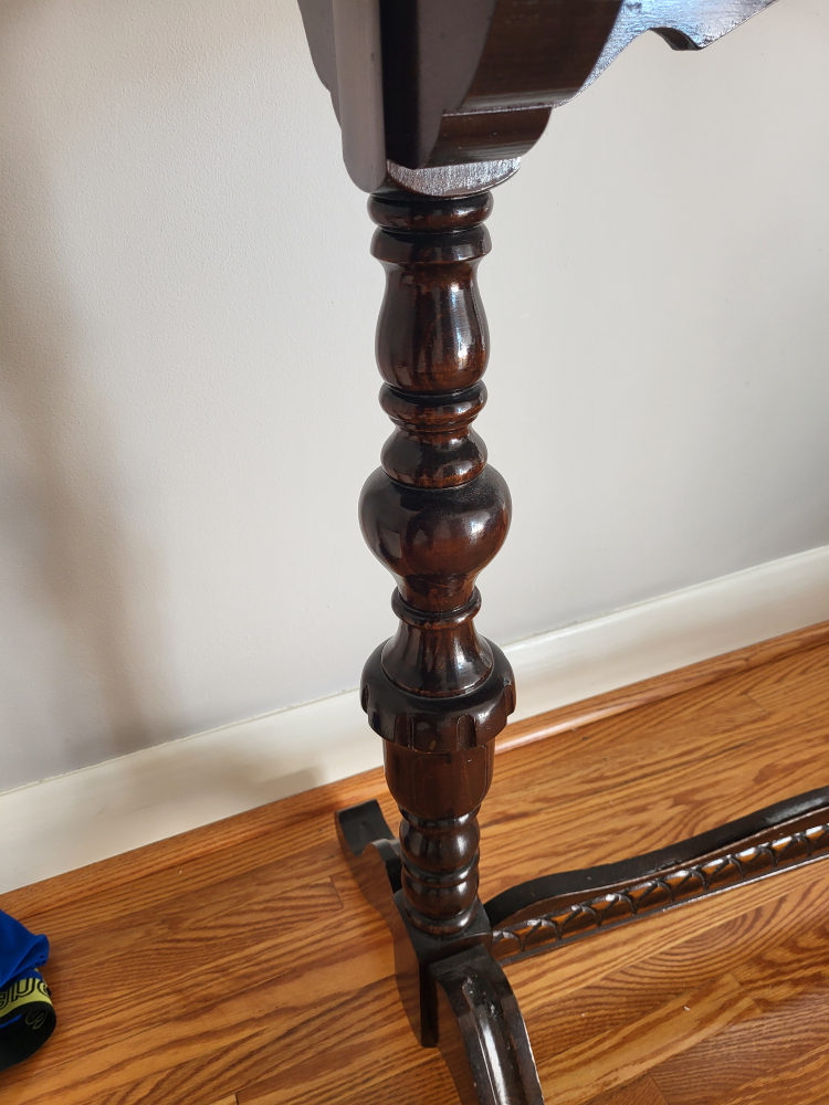 Vintage Wooden Console Table - photo 5