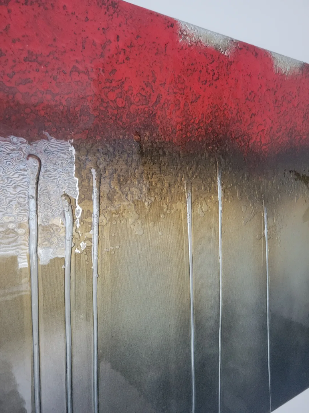 Abstract Resin Painting - 30 x 60 inches image indicator(2)