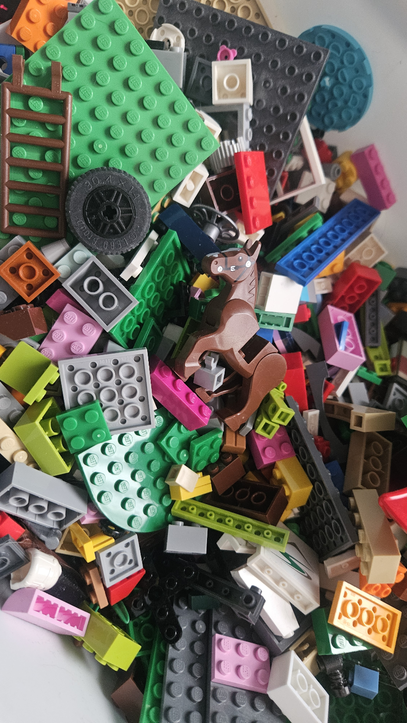 Bulk LEGO Lot - Assorted Bricks and Pieces