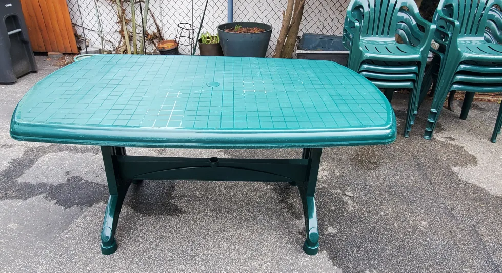 Patio Dining Set Green image indicator(9)