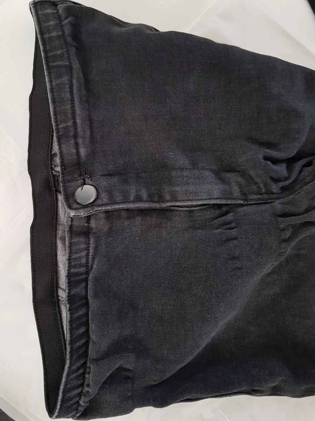 Black Denim Jeggings Size Small image indicator(4)