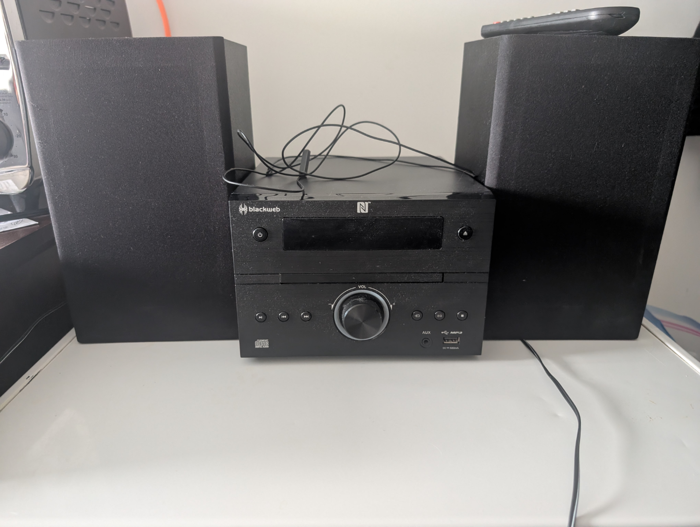 Blackweb Micro Stereo System with CD Player