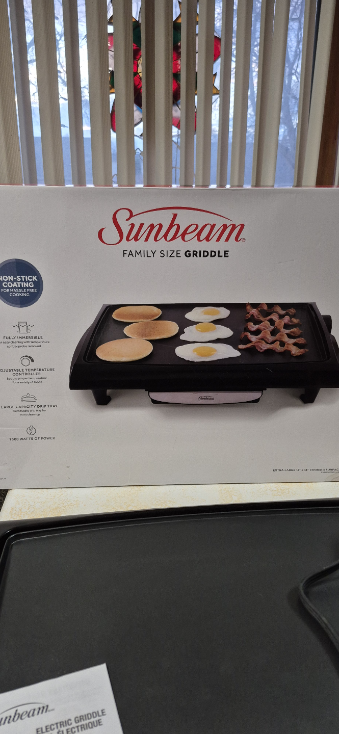 Sunbeam Family Size Griddle - photo 2