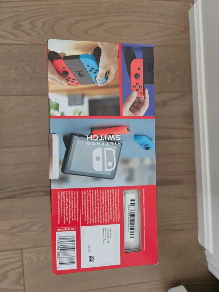 new Nintendo Switch Neon Blue&Red 💚 Joy-Con Console - New in Box image indicator(3)