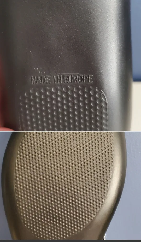 Inblu Women's Size 38 Black Glitter Flip Flops image indicator(2)