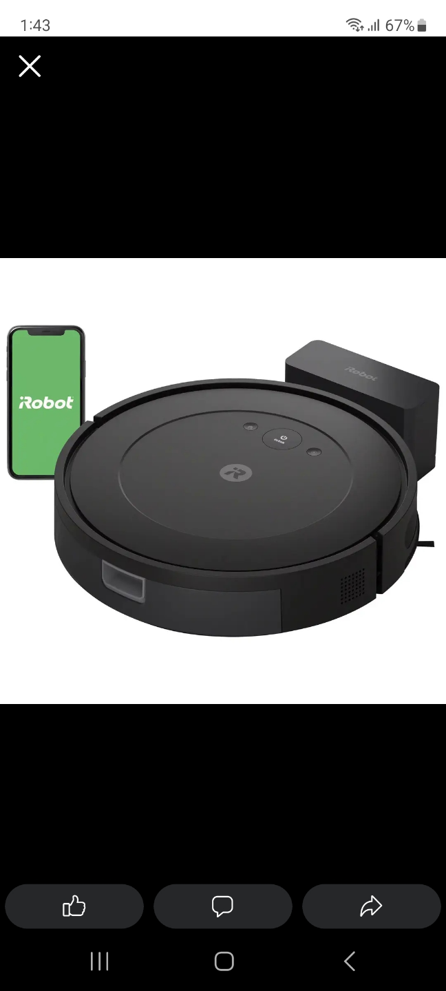 iRobot Roomba Combo Essential Robot Vacuum and Mop