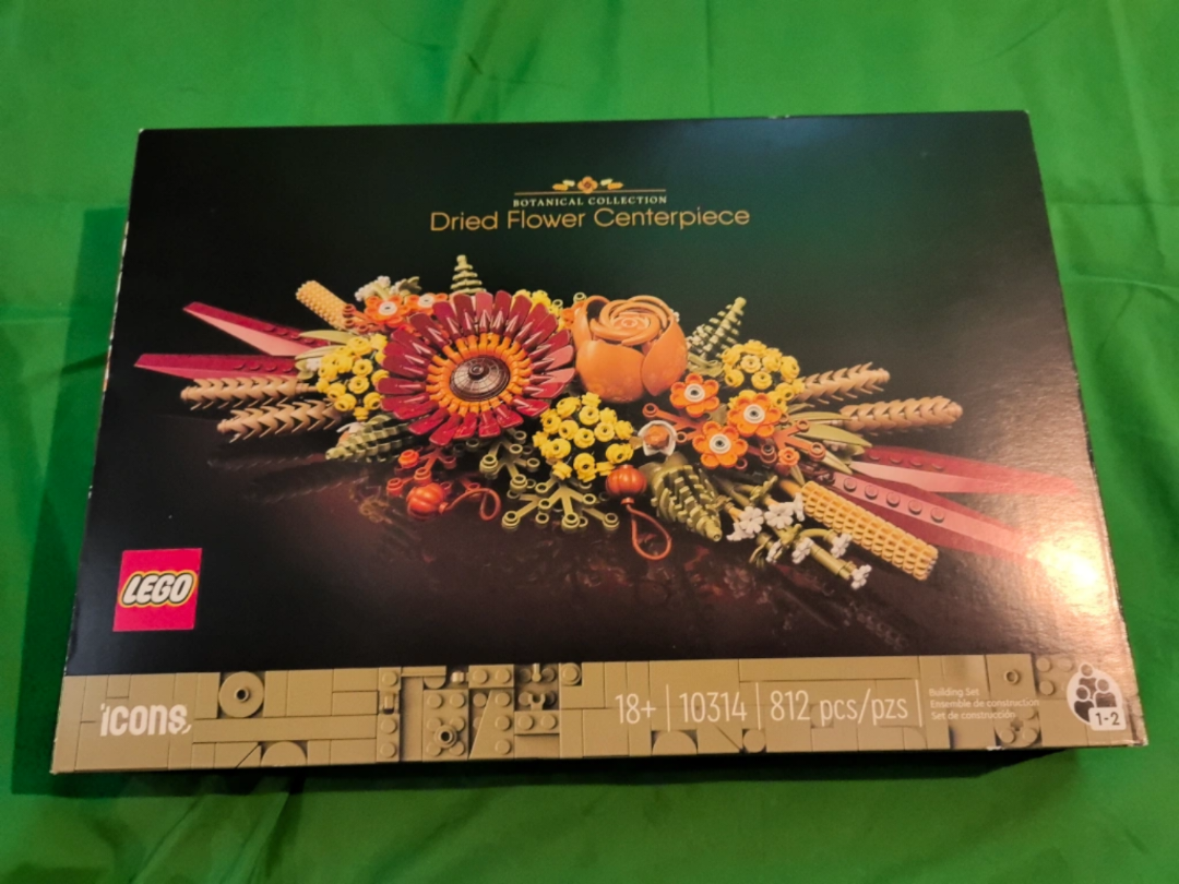 LEGO Retired Botanical Collection Dried Flower Centrepiece 10314
