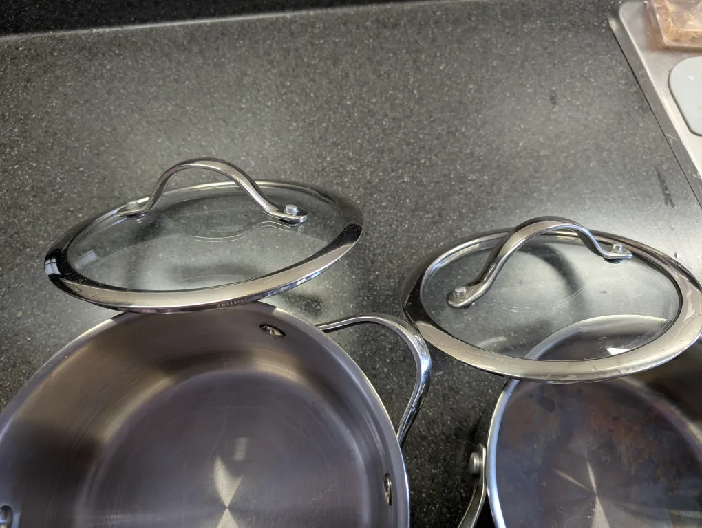 J.A. Henckels International Stainless Steel Saucepans with Lids image indicator(2)