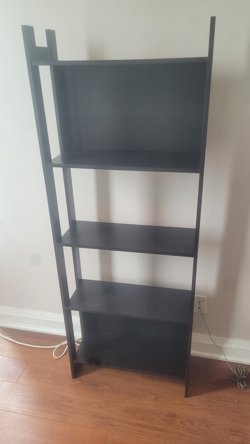 IKEA LAIVA Bookcase - Black-Brown