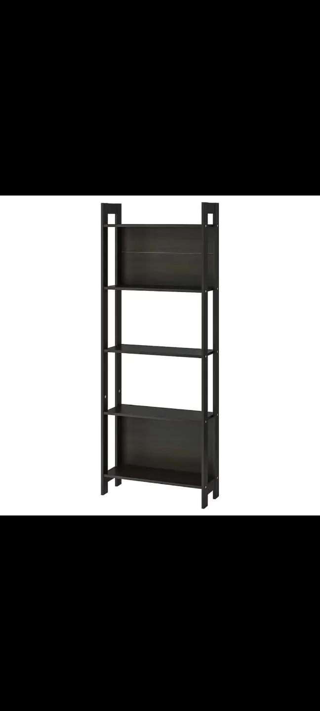 IKEA LAIVA Bookcase - Black-Brown image indicator(3)
