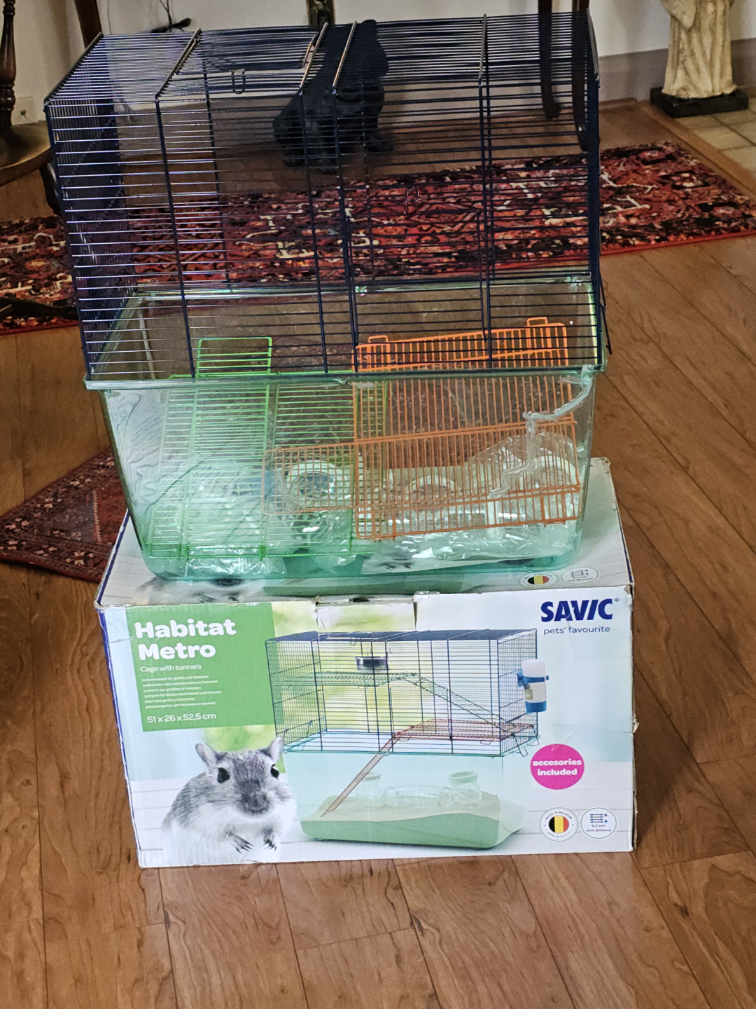 Savic Habitat Metro Hamster and Gerbil Cage