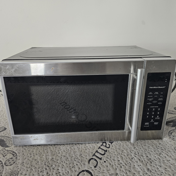 Hamilton Beach Stainless Steel Microwave