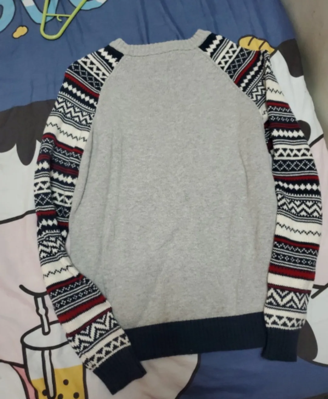 Cherokee fair isle print knit sweater image indicator(3)